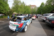 Rallye Český Krumlov: Atmosféra před startem